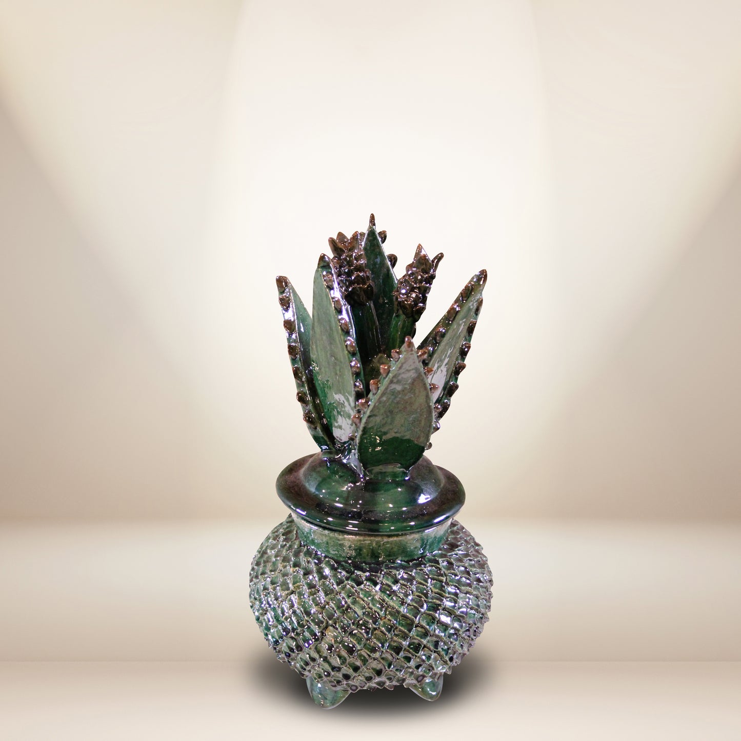 Clay pineapple decoration GDC-006