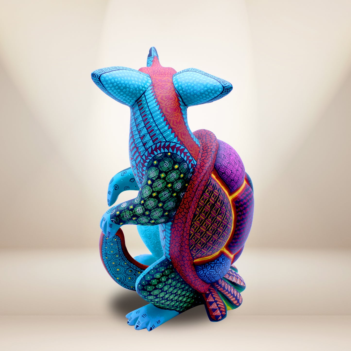 Wolf turtle Alebrije ALB-032