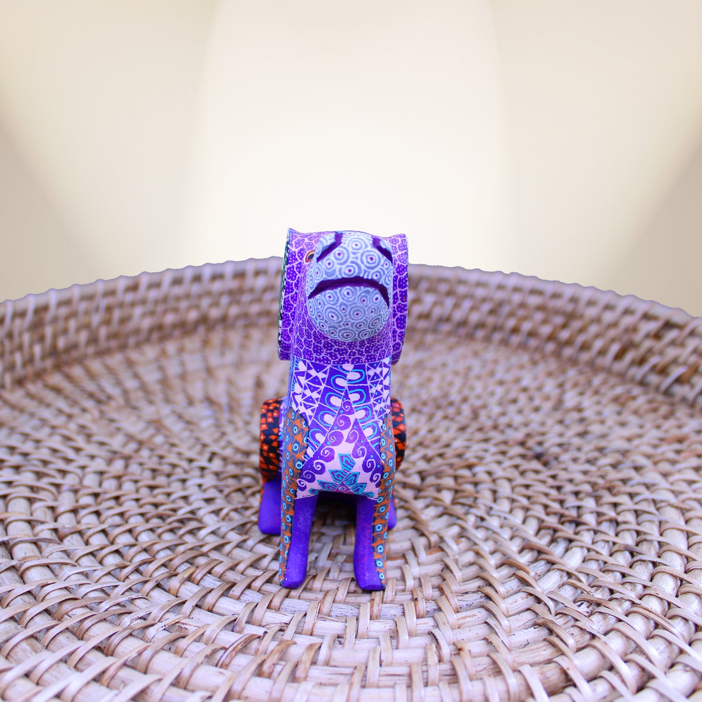 Purple dog Alebrije ALB-026