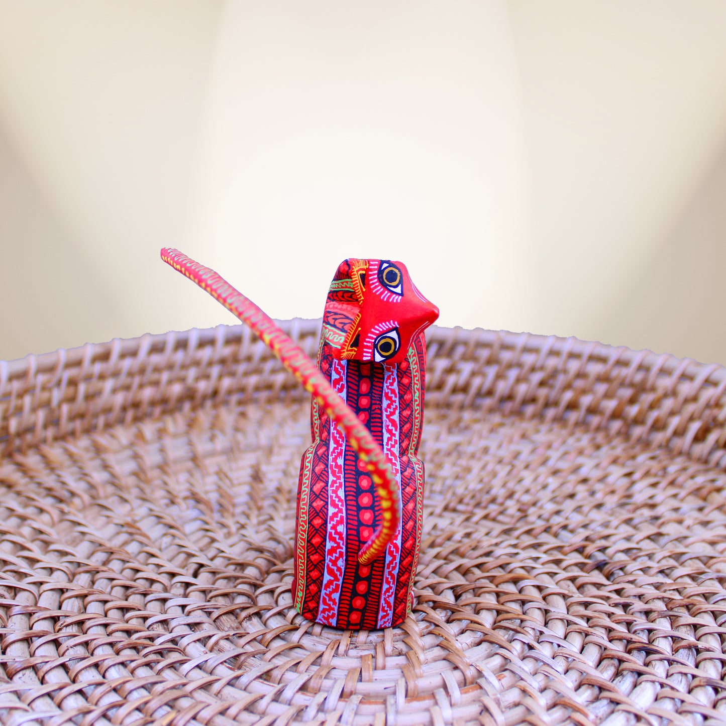 Long tailed cat Alebrije ALB-018