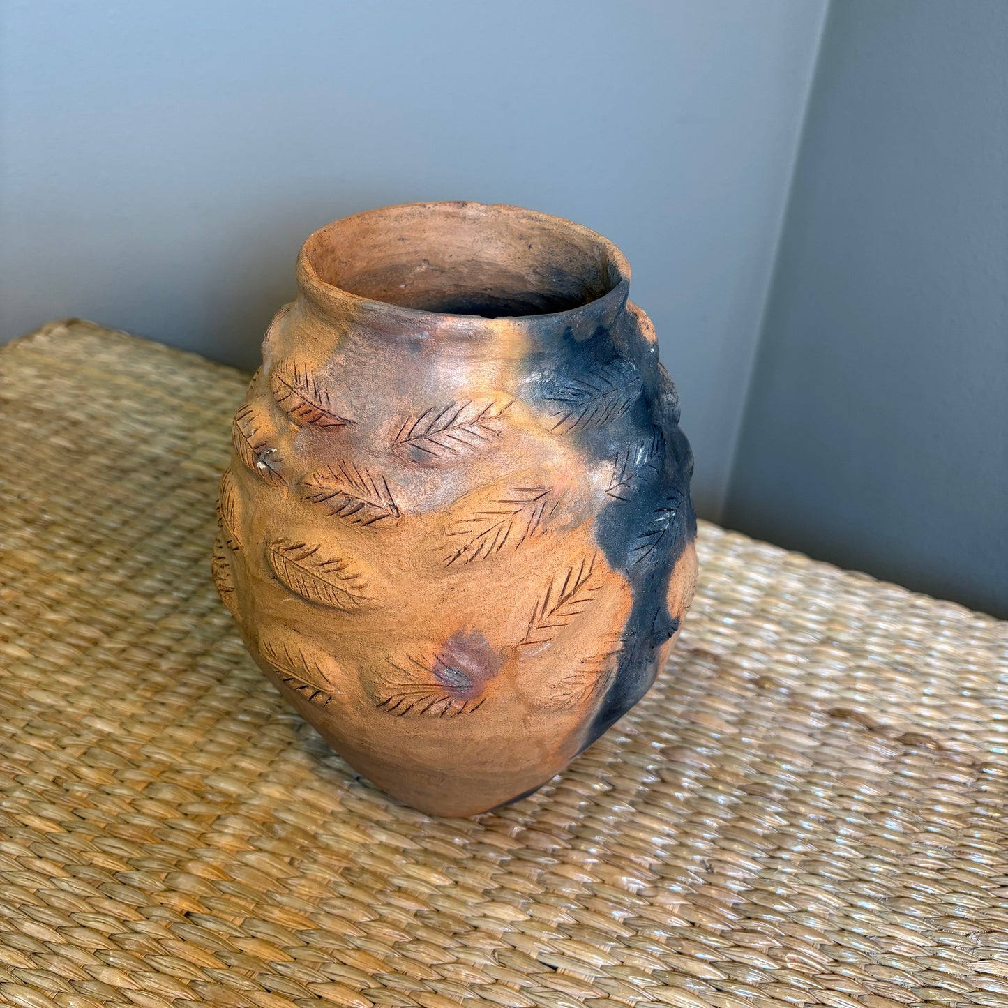 Clay vase