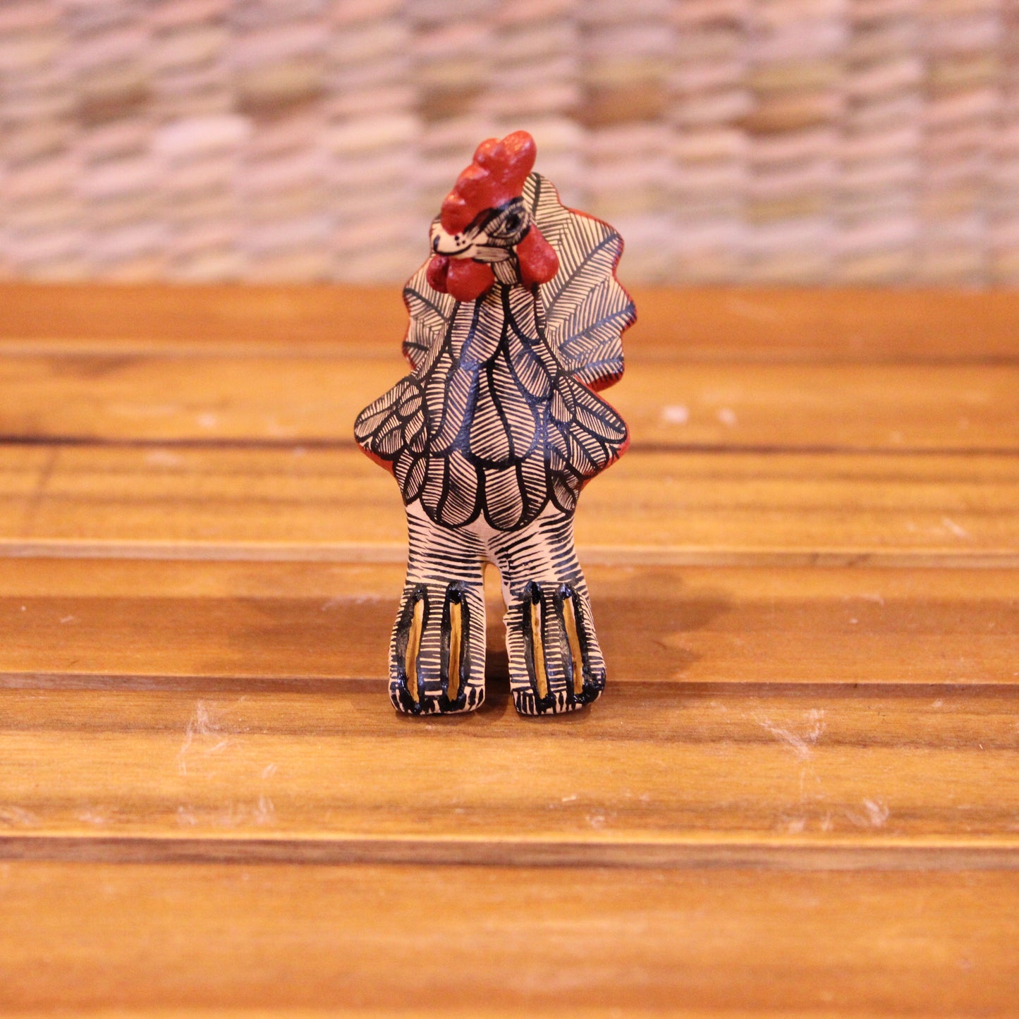 Mini Hand Painted Rooster