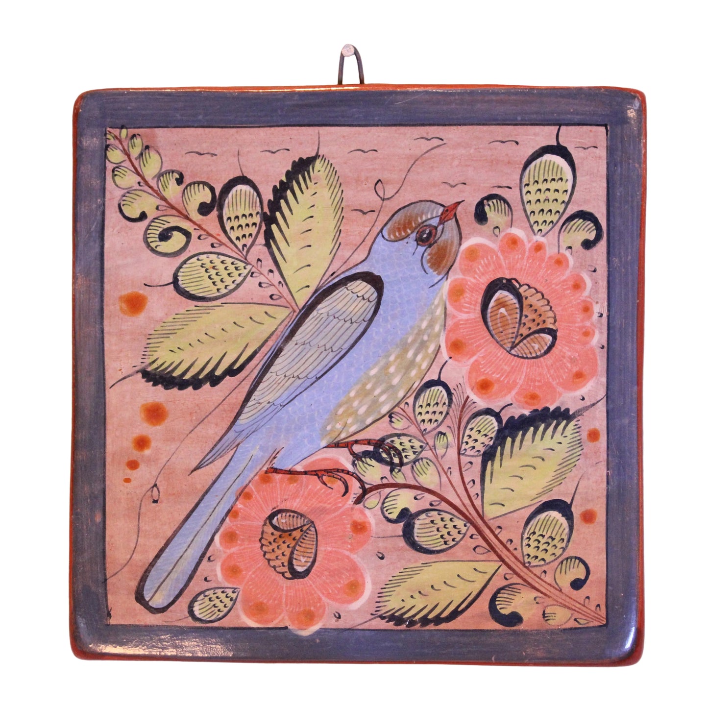 Mosaic In Beautiful Colors Hand Painted