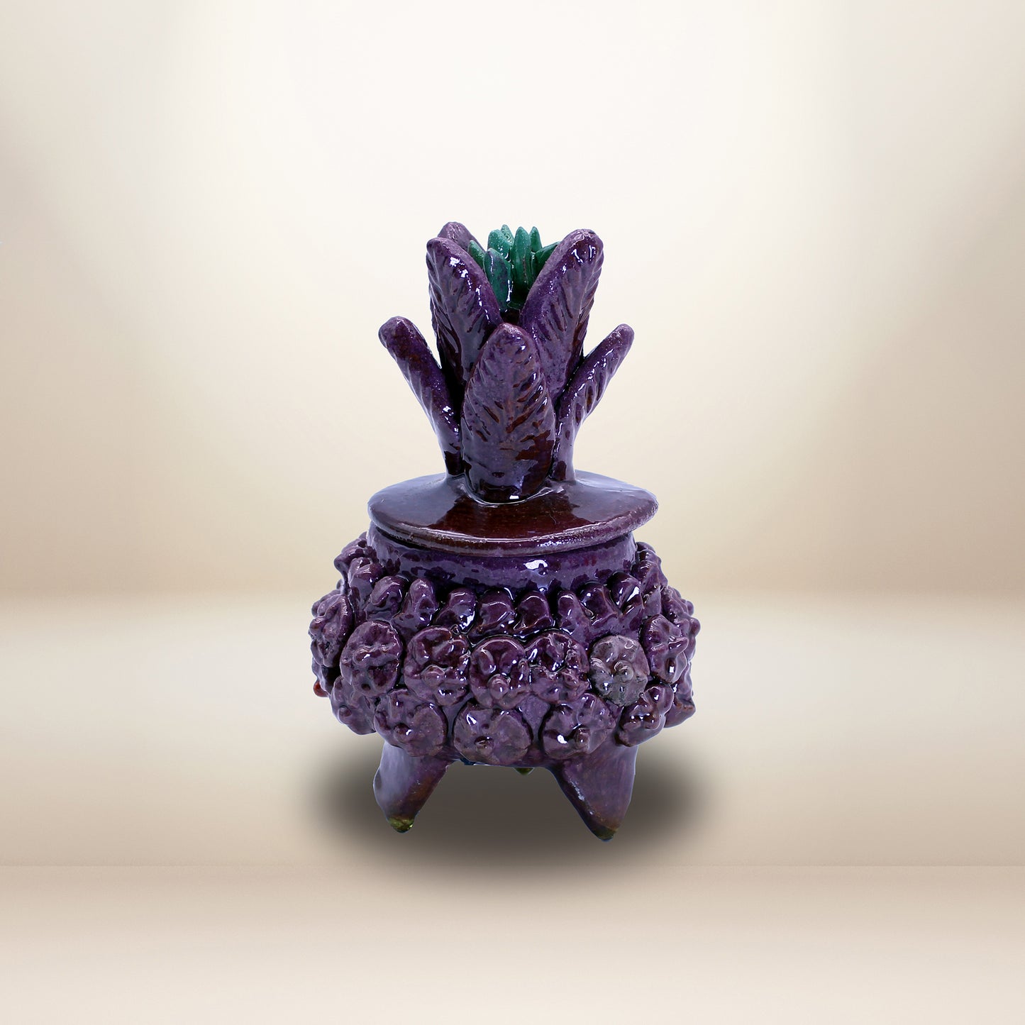 glazed clay handcrafted GCH-012