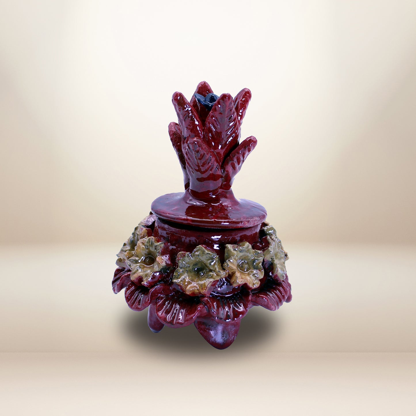 glazed clay handcrafted GCH-015