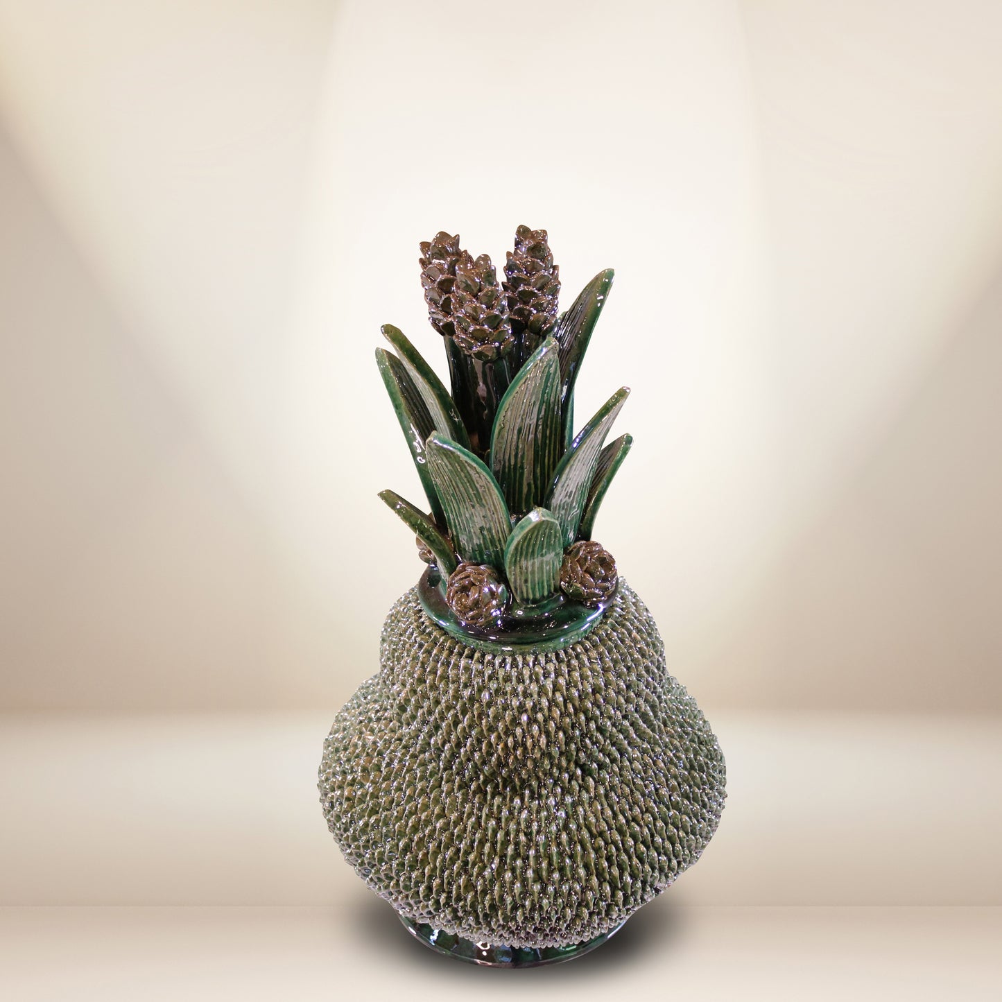 Clay pineapple decoration GDC-007