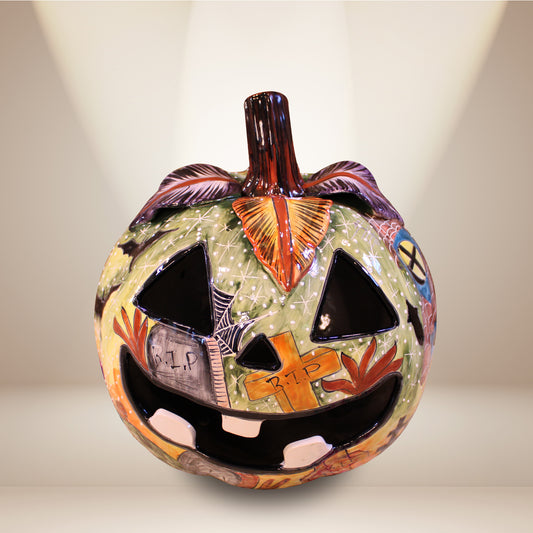 Pumpkin coquin triangle eyes-HIX-008