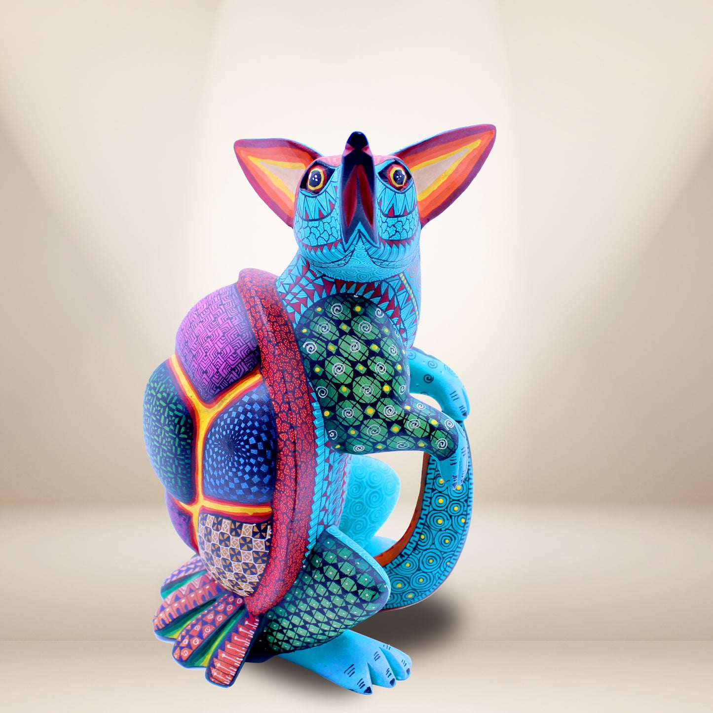 Wolf turtle Alebrije ALB-032
