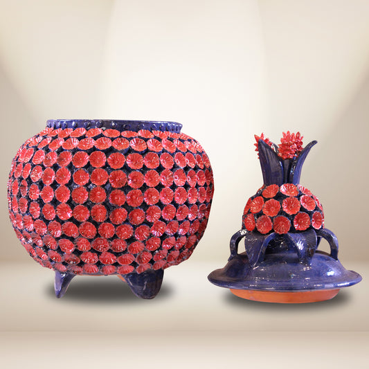 Clay pineapple decoration-GDC-018