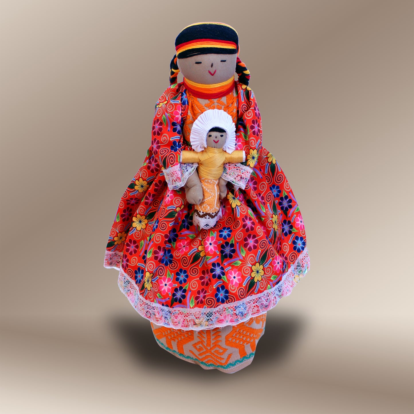 Donxu doll_orange dress-HRD-001