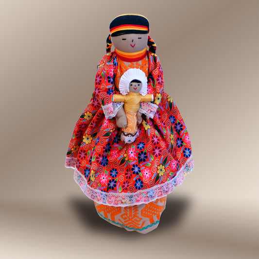 Donxu doll_orange dress-HRD-001