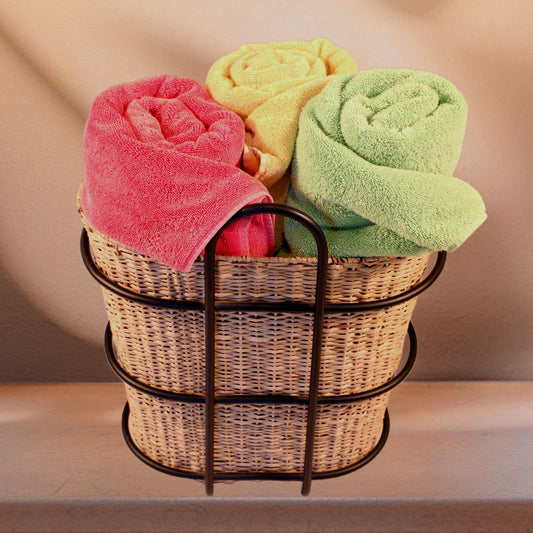 Basquet with iron base-CHC-023