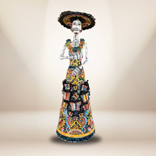 Catrina with mini butterflies-HIX-018