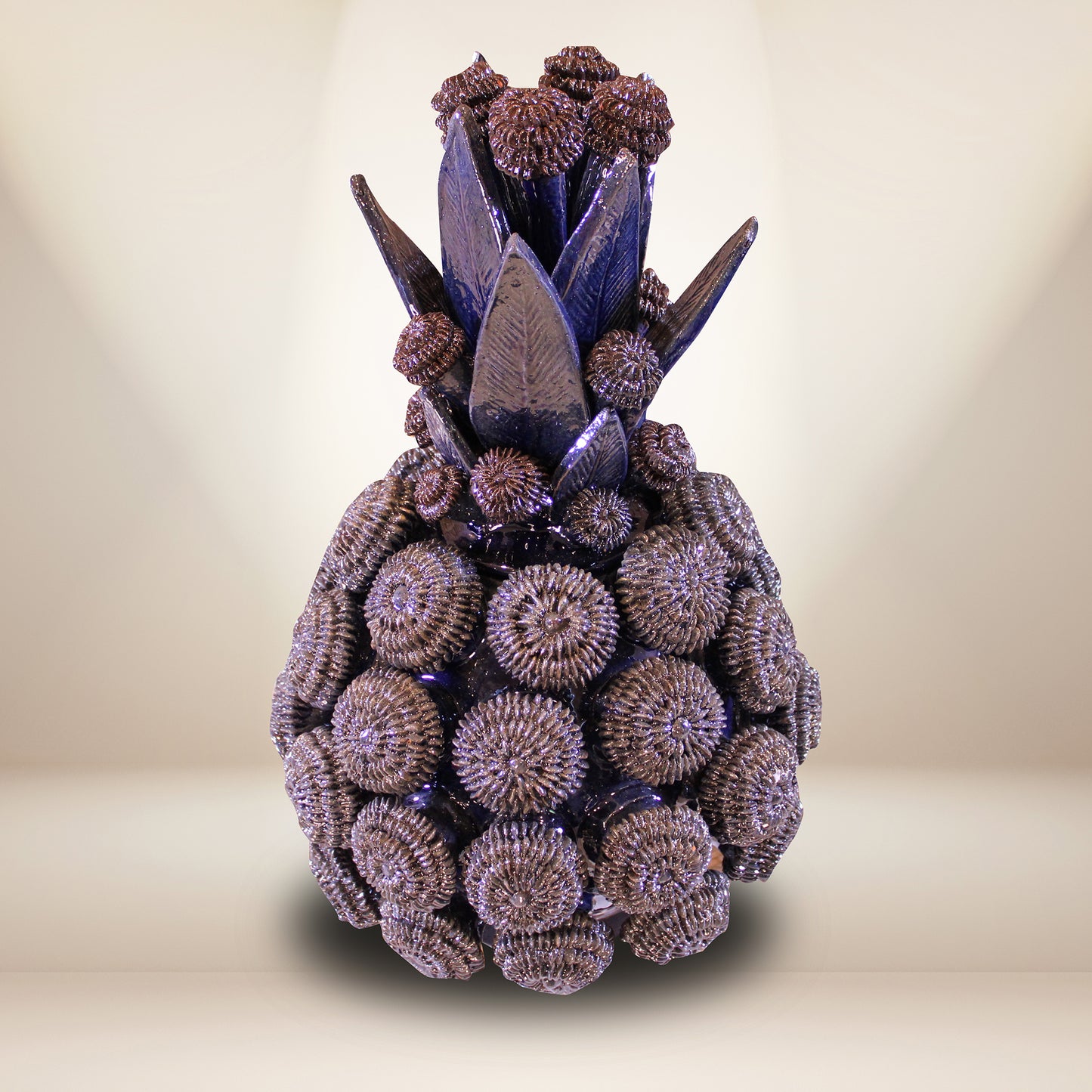 Clay pineapple decoration GDC-014