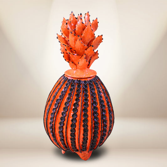 Clay pineapple decoration GDC-016