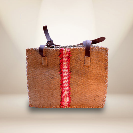 Yute coffe sack tote bag-YHB-022