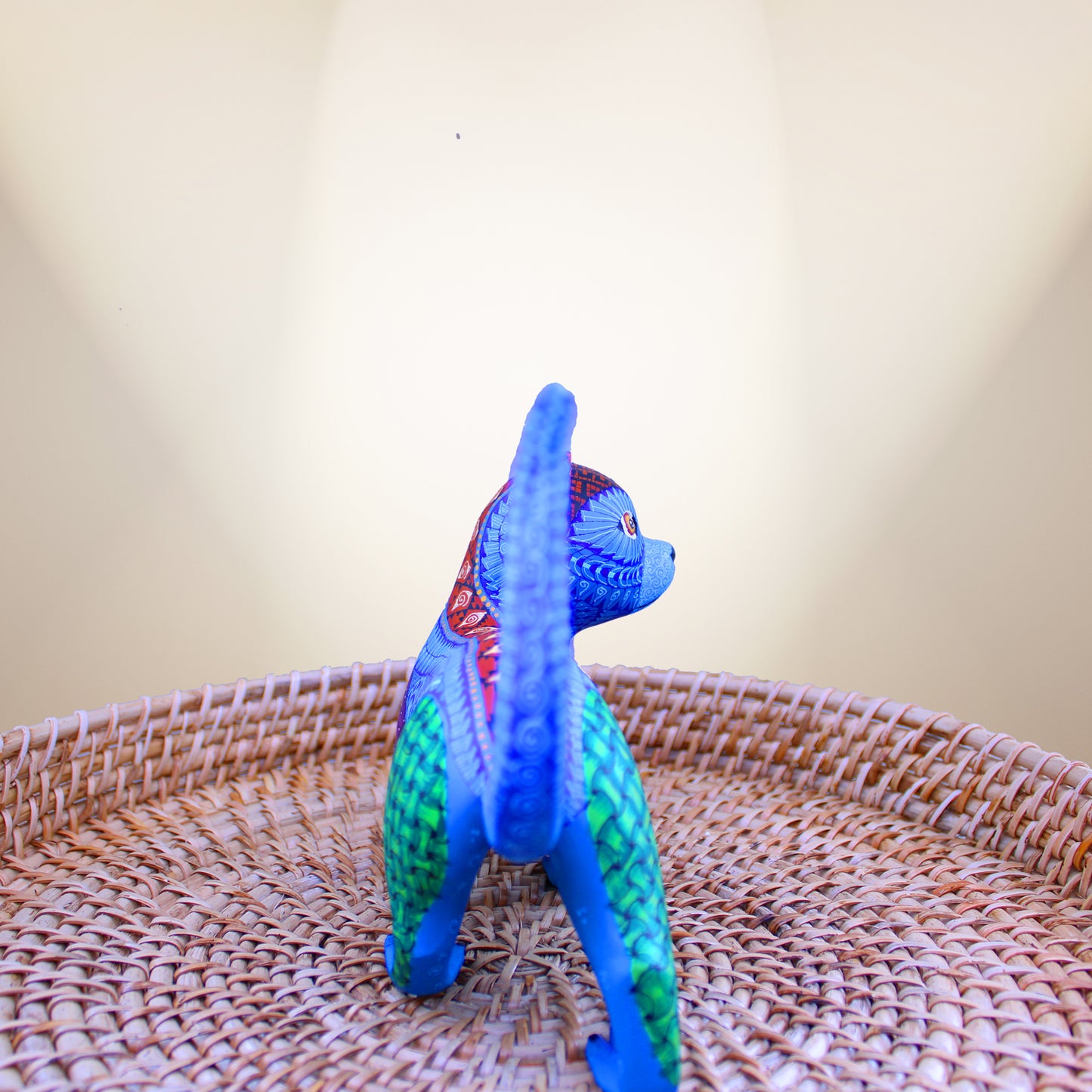 Blue cat Alebrije ALB-016