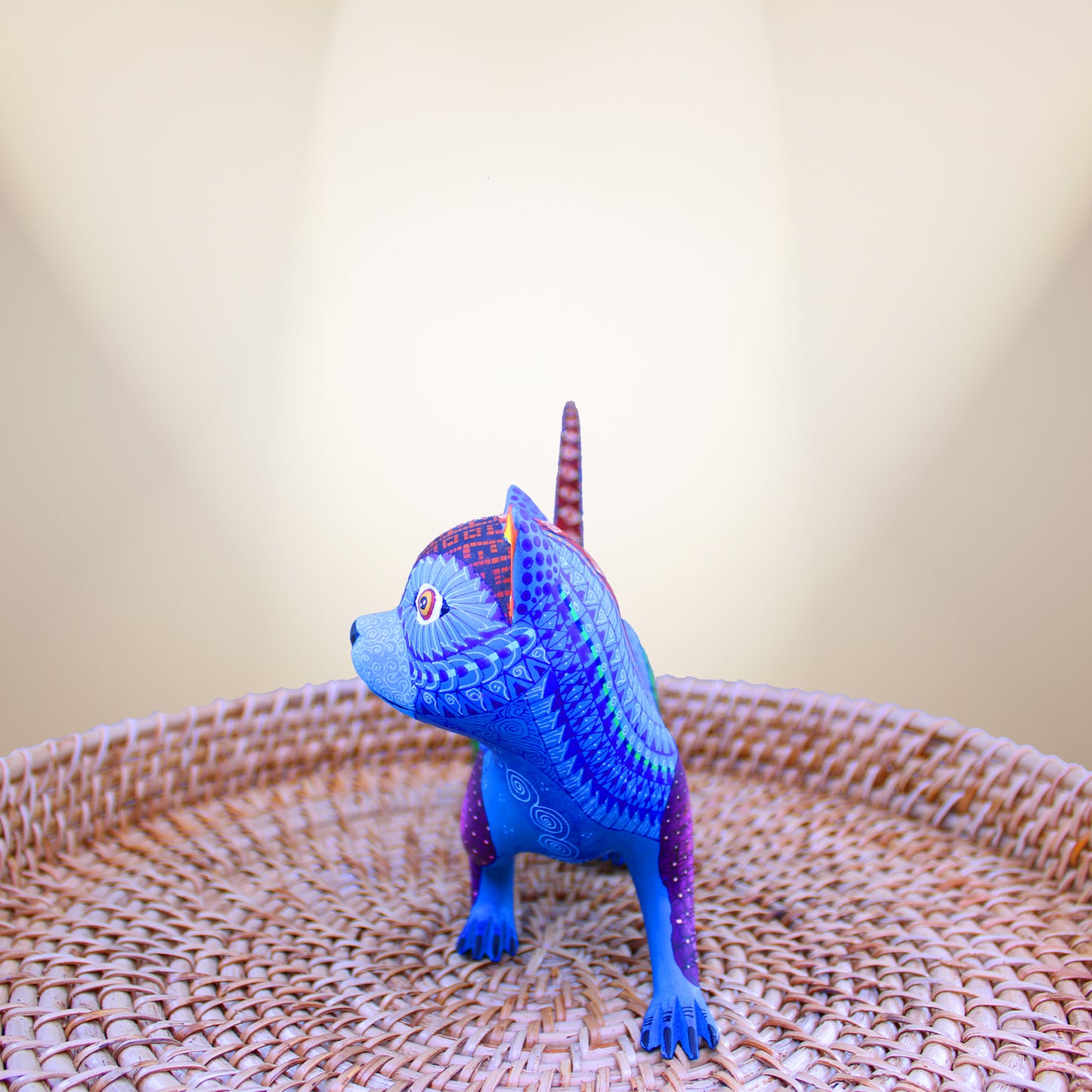 Blue cat Alebrije ALB-016