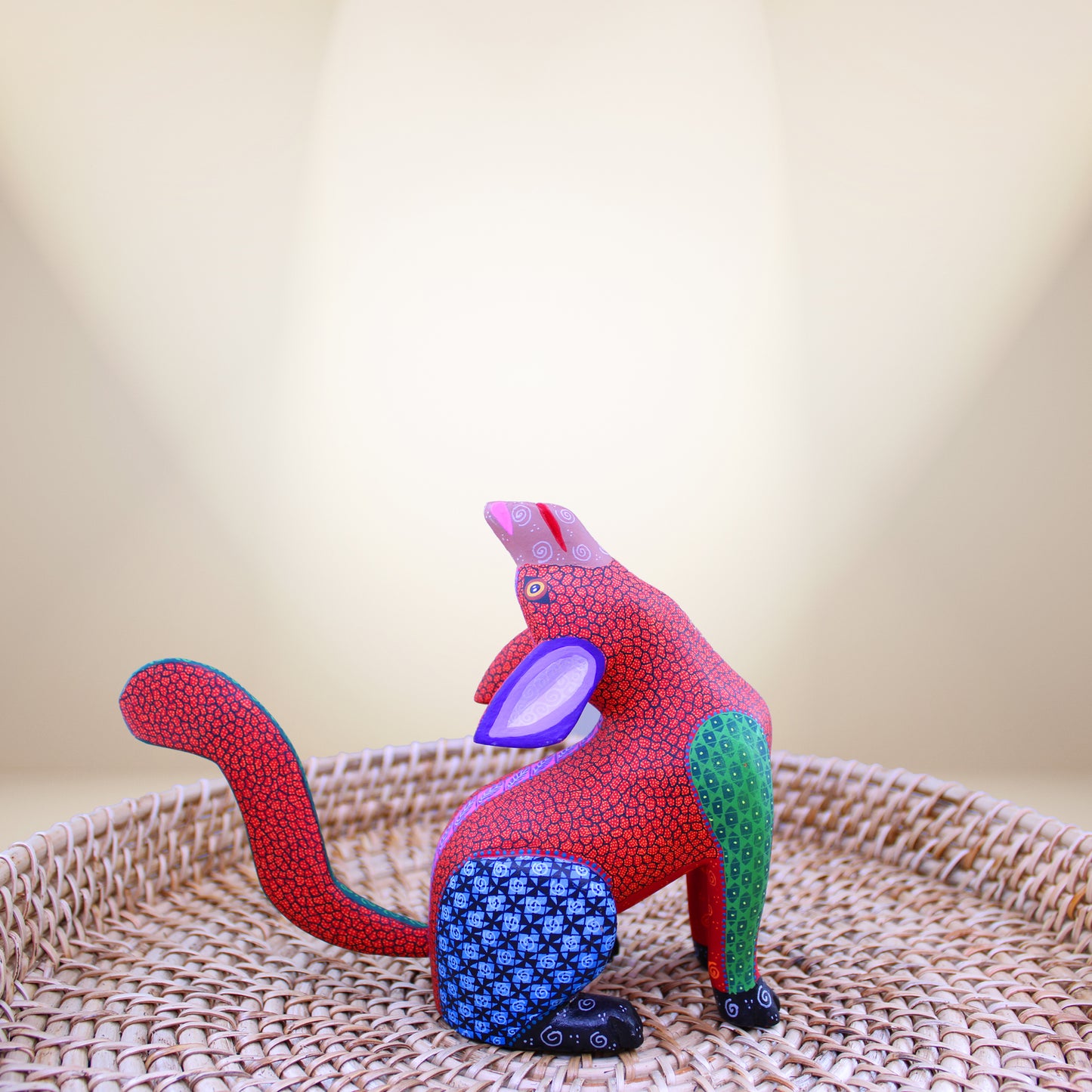 Red coyote Alebrije ALB-011