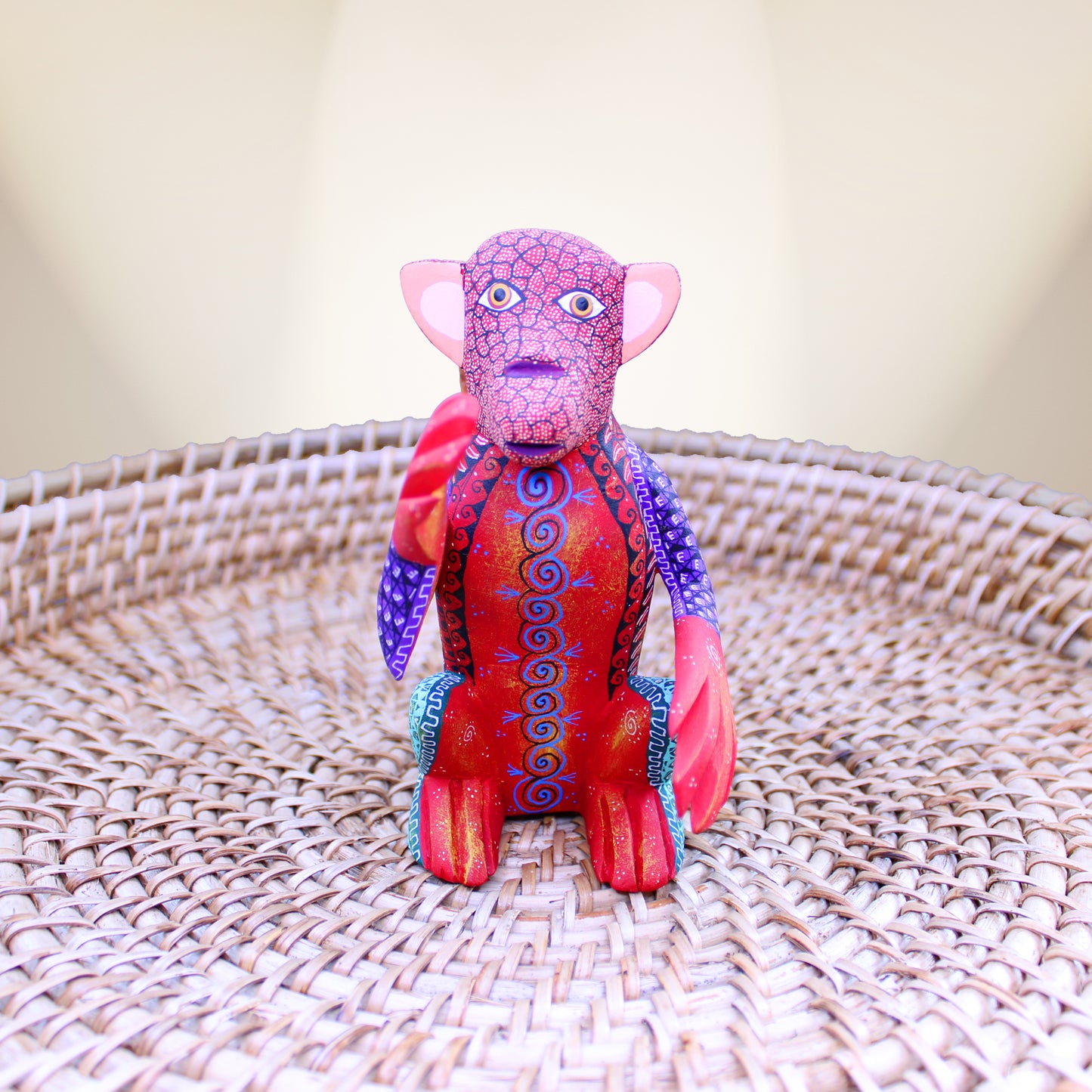 Sitting monkey Alebrije ALB-008