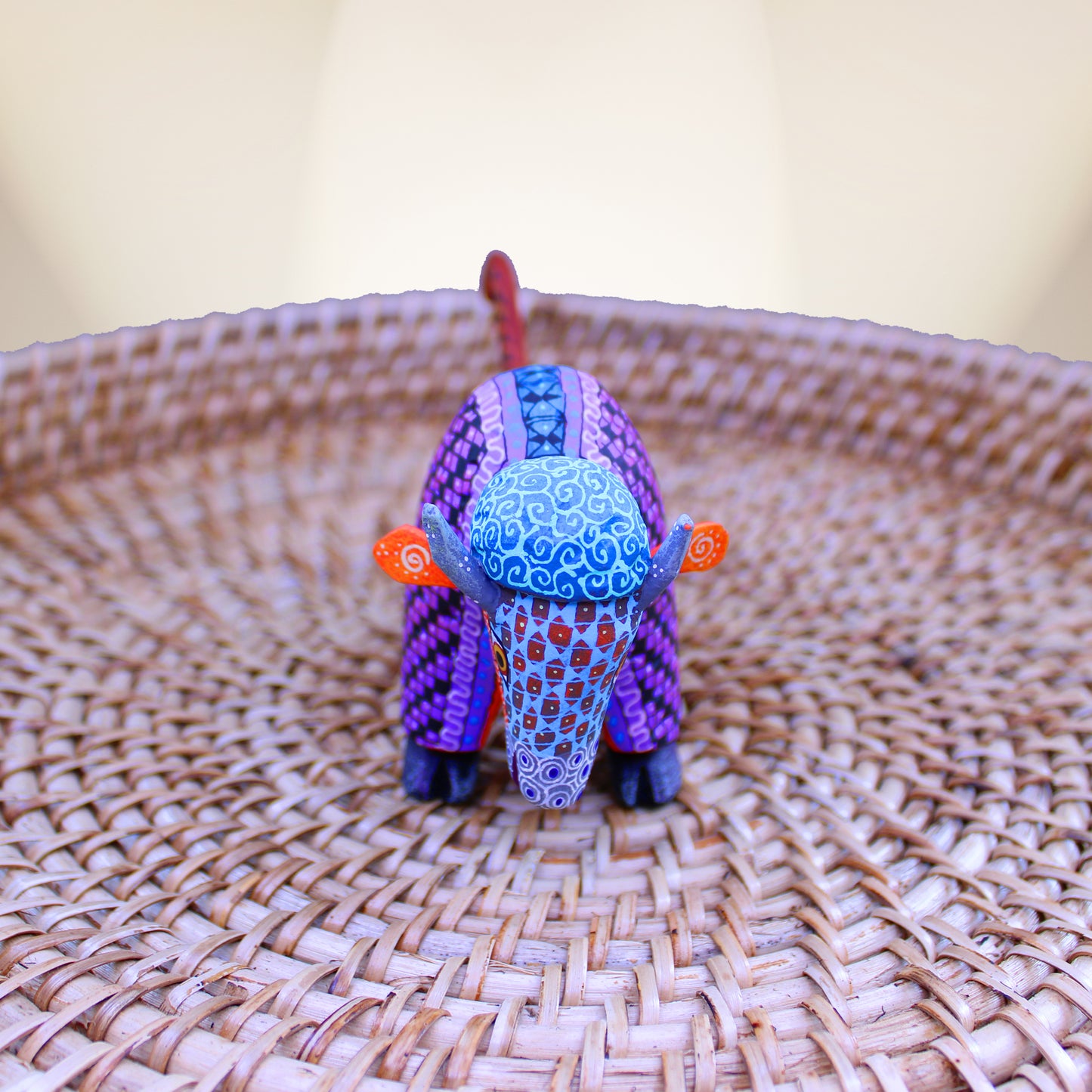 Purple bison Alebrije ALB-005