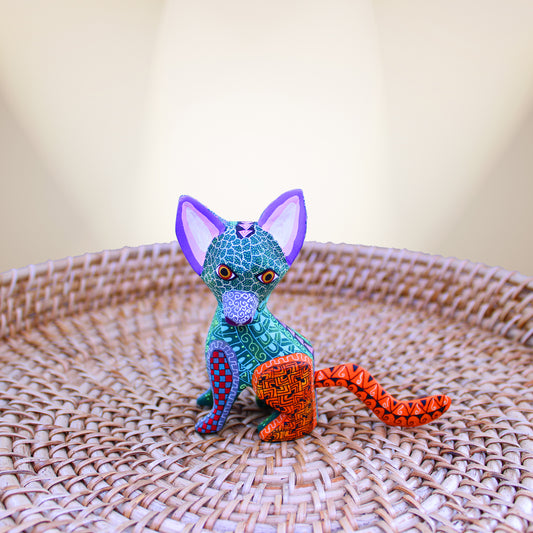 Green fox Alebrije ALB-001