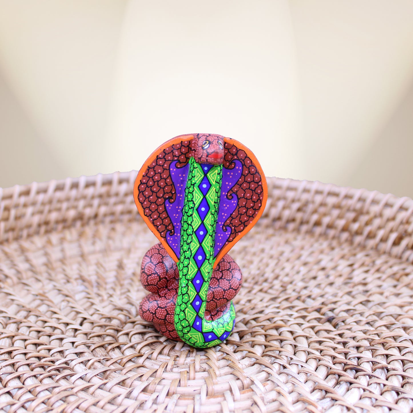 Brown cobra Alebrije ALB-009