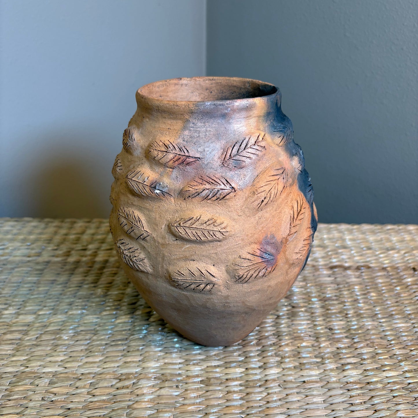 Clay vase