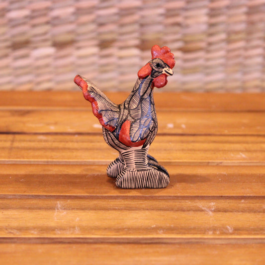 Mini Hand Painted Rooster