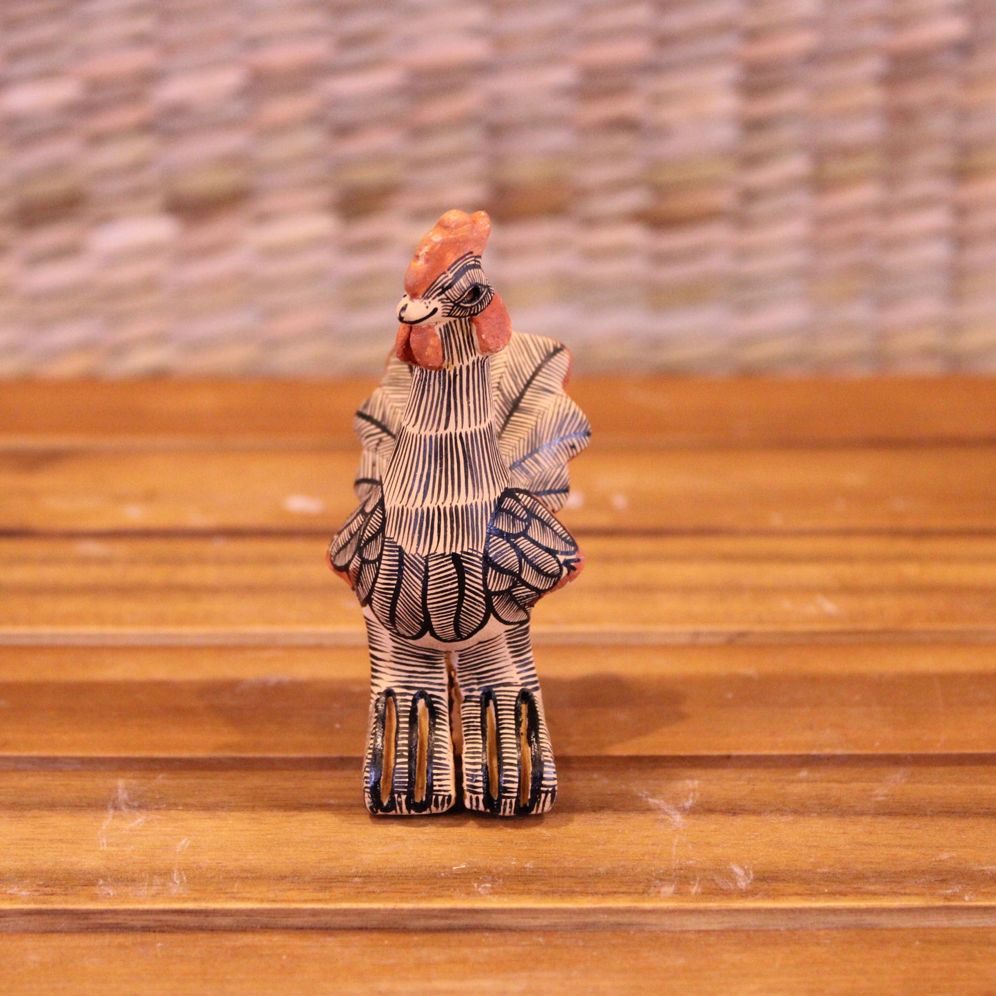 Mini Hand Painted Rooster