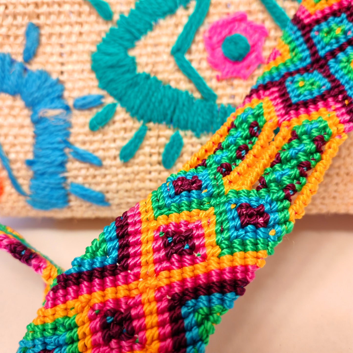 Handwoven Jute Handbag - Sustainable Mexican Artisan Tote Bag