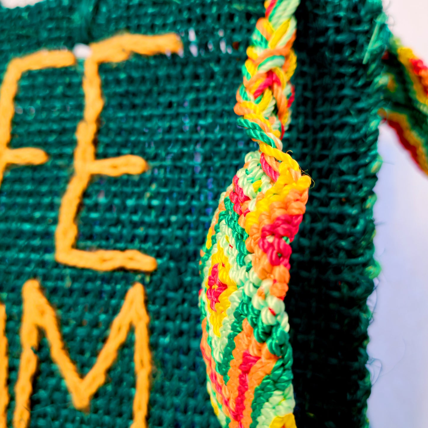 Handwoven Jute Handbag - Eco-Friendly Mexican Artisan Tote Bag