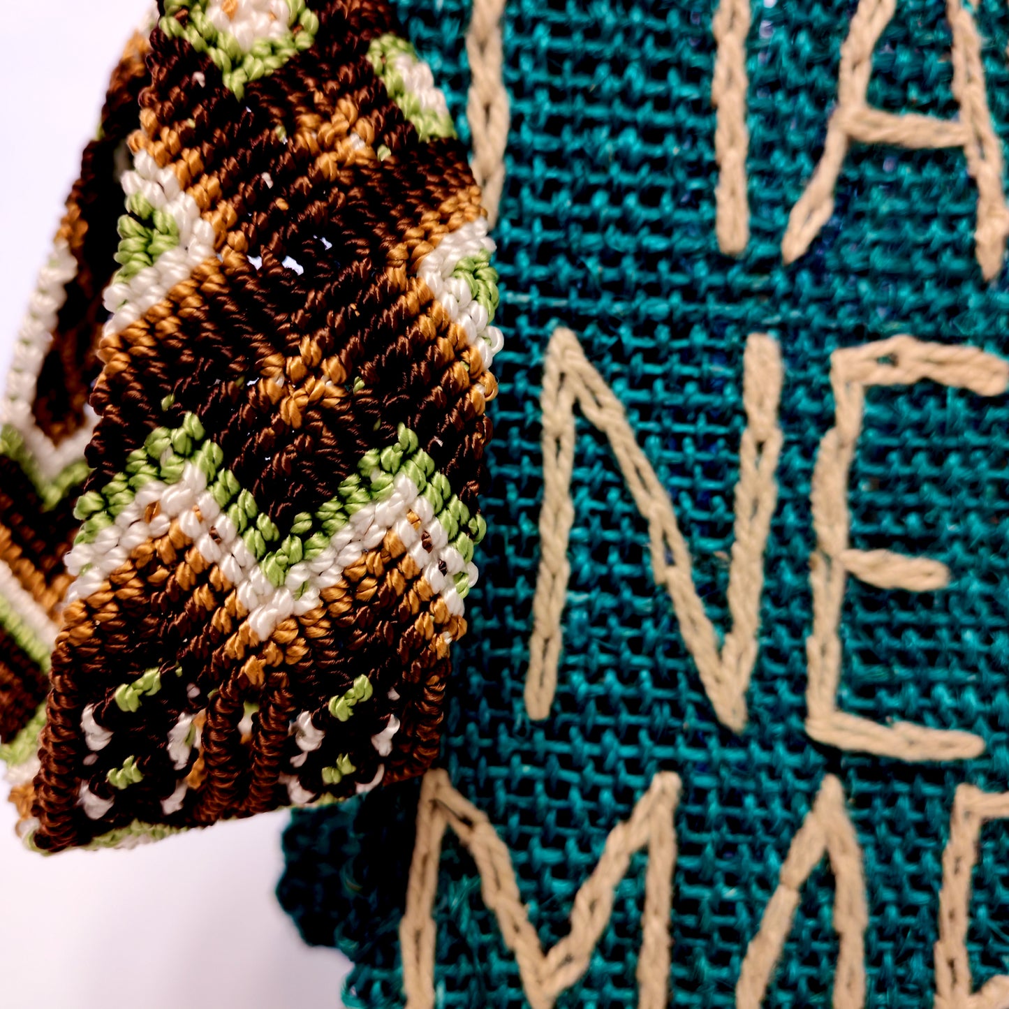 Handwoven Jute Handbag - Rustic Natural Tote | Mexican Artisan Bag