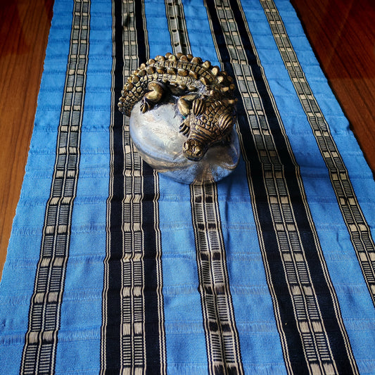 Handwoven Table Runner - Traditional Mexican Textile | Colorful Home Decor