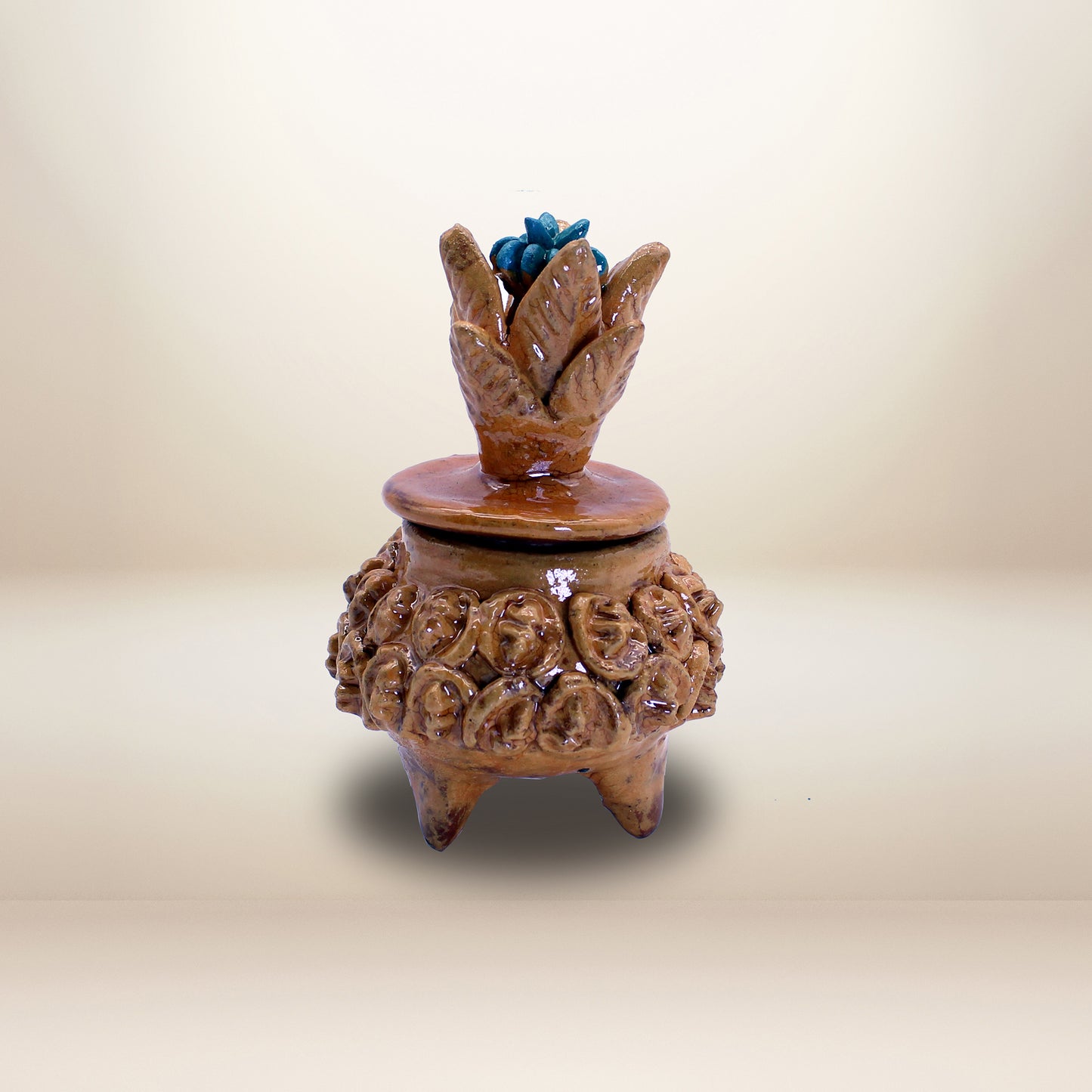 arcilla vidriada hecha a mano GCH-019