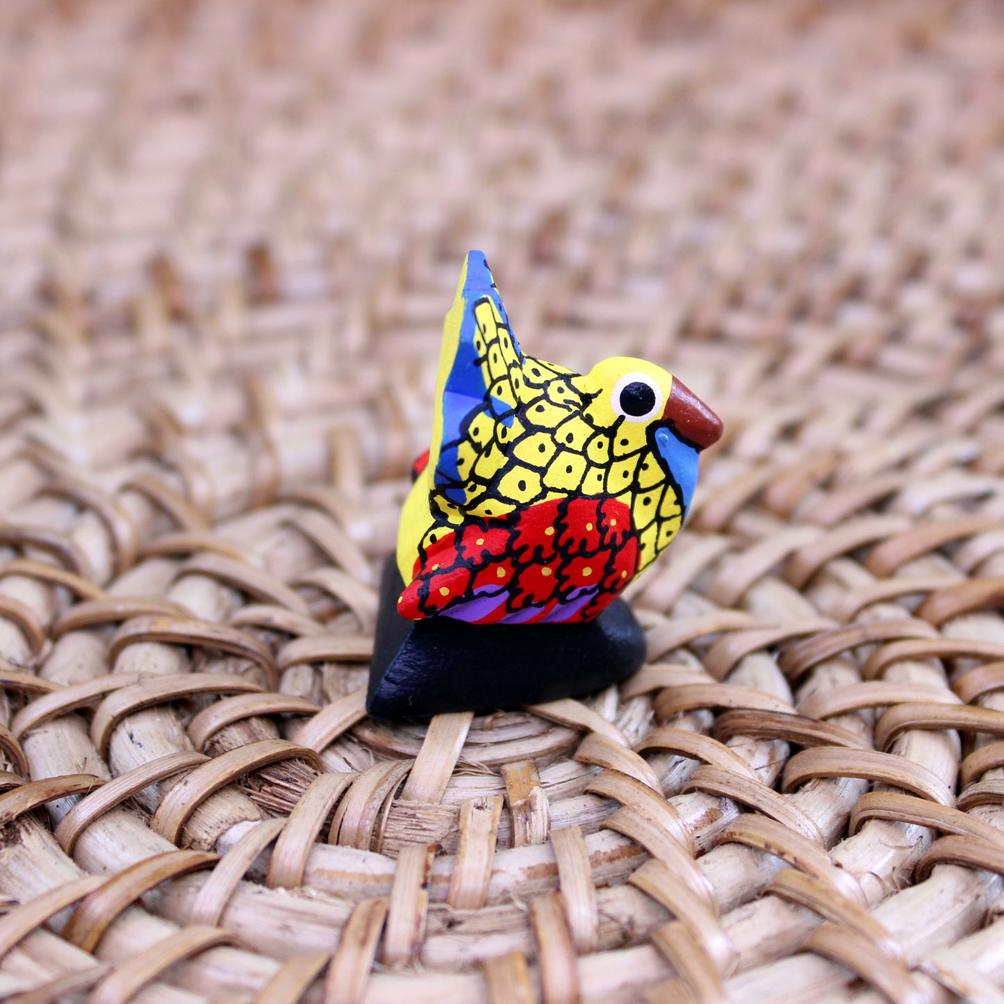 Small peacock Alebrije ALB-024