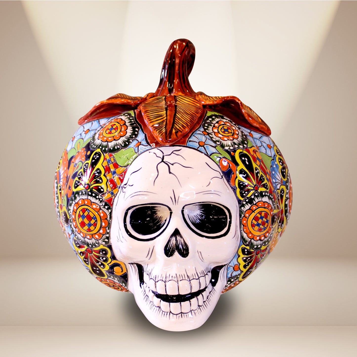 Skull pumpkin-HIX-011