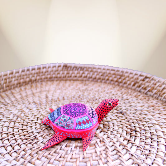 Pink turtle Alebrije ALB-030