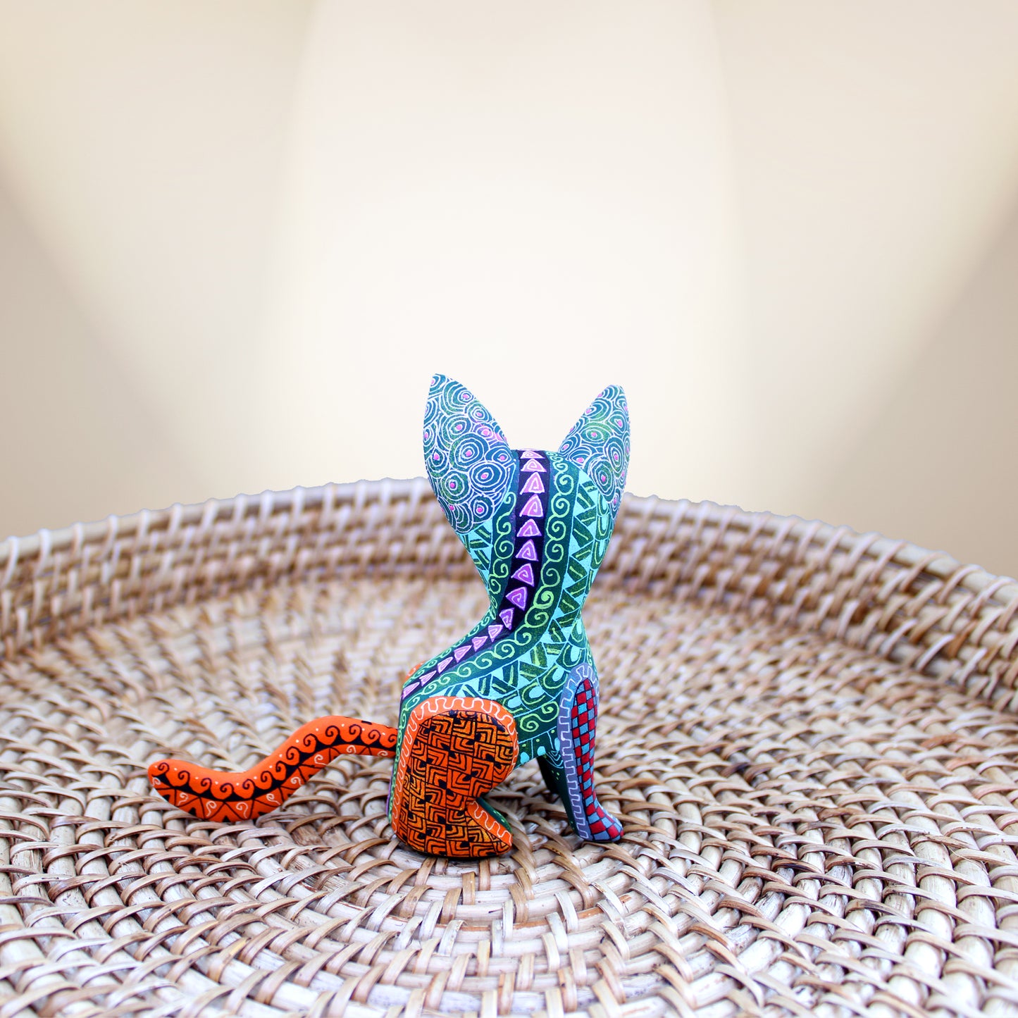 Green fox Alebrije ALB-001